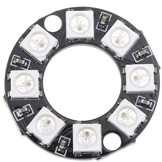 OTRONICÂ® 8-bit RGB LEDs WS2812b cirkel rond (Neopixel) Met dupont aansluiting