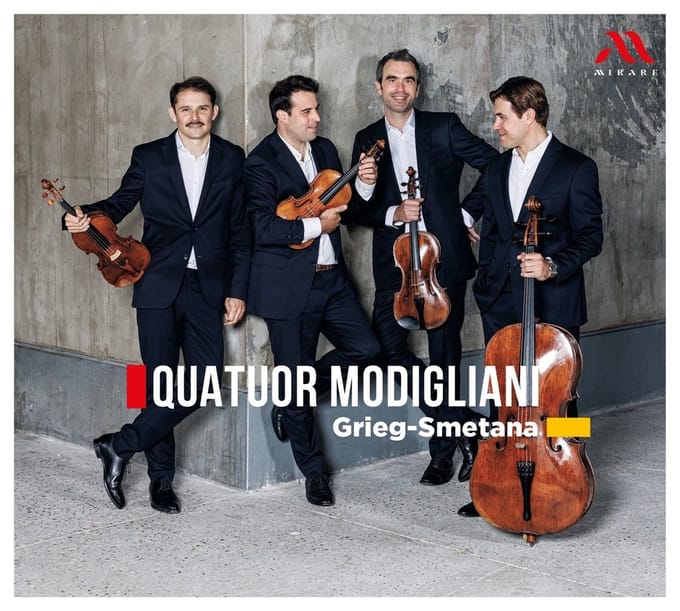Quatuor Modigliani - Grieg: Quatuor N°1 | Smetana: Quatuor N°1 (CD)