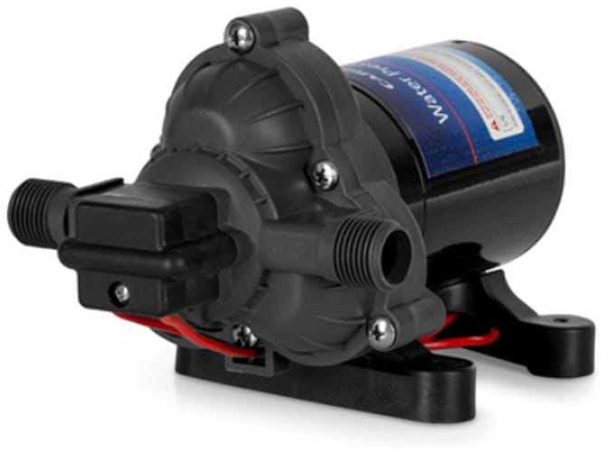 Waterpomp 12V camper/caravan - 8L per min - 1,4 bar - Carbest