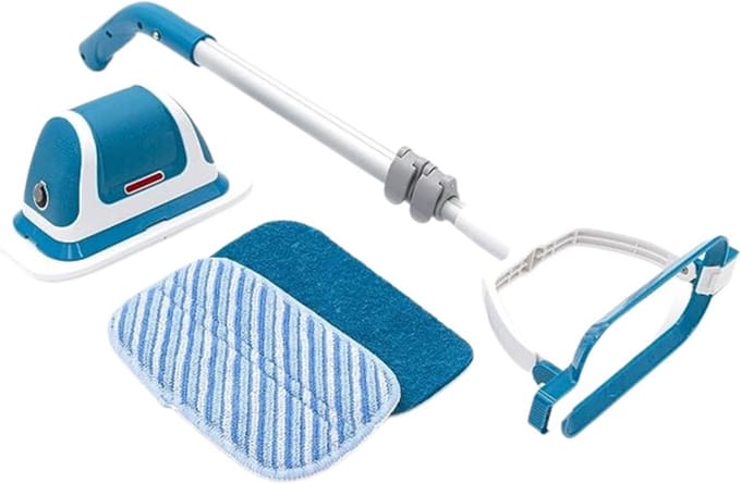Elektrische Schrobber 2-in-1 - Schrobborstel Set - Elektrische Schoonmaakborstel - Wit - Cleanrite