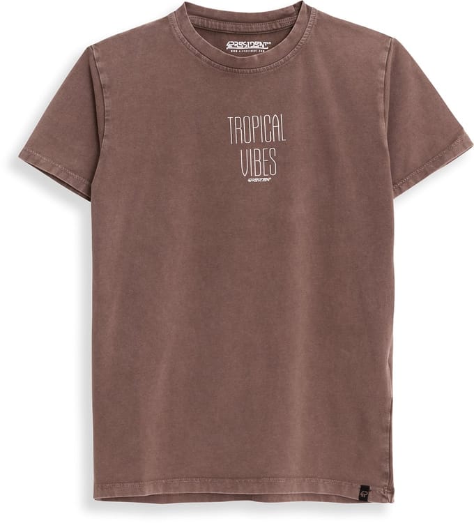 4PRESIDENT T-shirt jongens - Stone gray - Maat 86