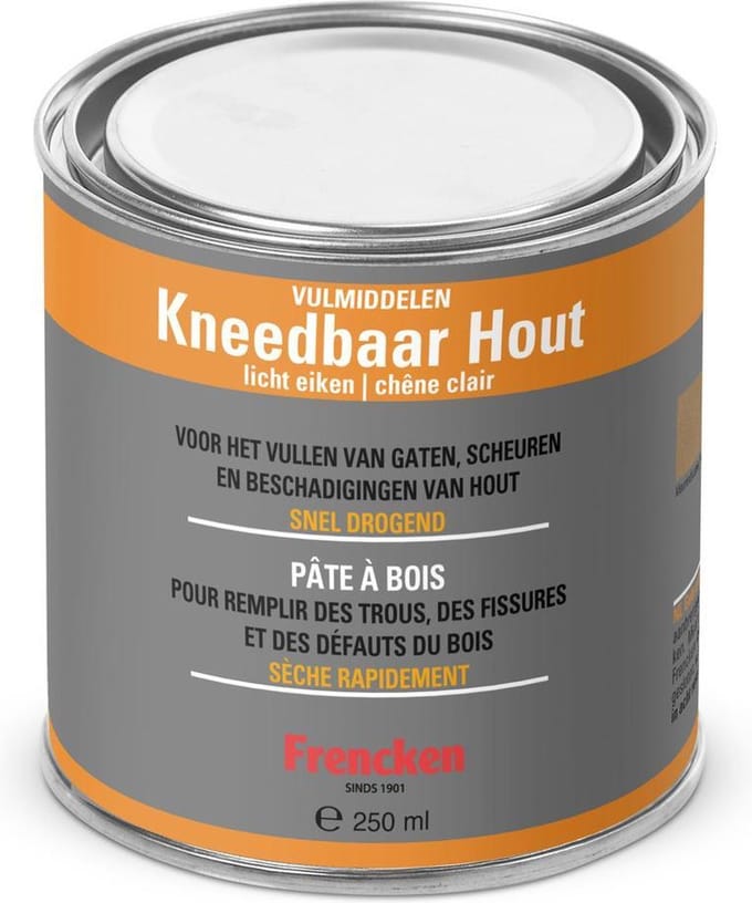 Frencken Kneedbaar Hout Licht Eiken - 250 ml