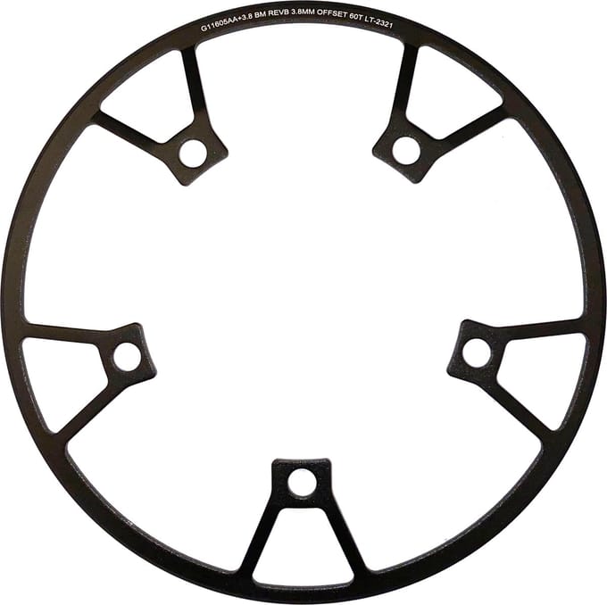 Gates beschermrand voor CDX voortandwiel 63T, 3.8 mm offset