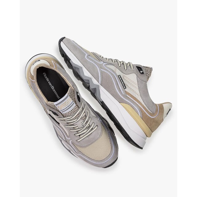 Floris van Bommel Floris van Bommel De Zager Sneakers grijs Suéde