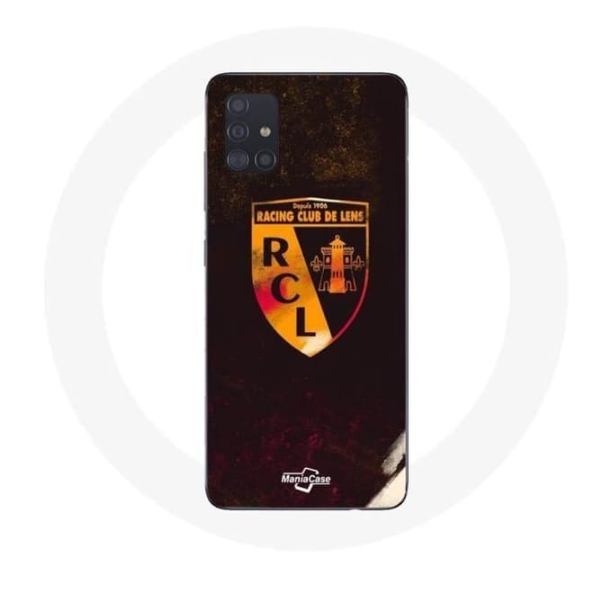 Coque - Maniacase - Samsung Galaxy A71 - RCL Lens - Souple - Protection et décoration noir