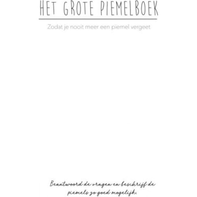Het Grote Piemelboek - Fietjes Favorietjes