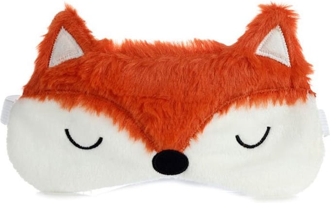 Pluche Vos Slaapmasker