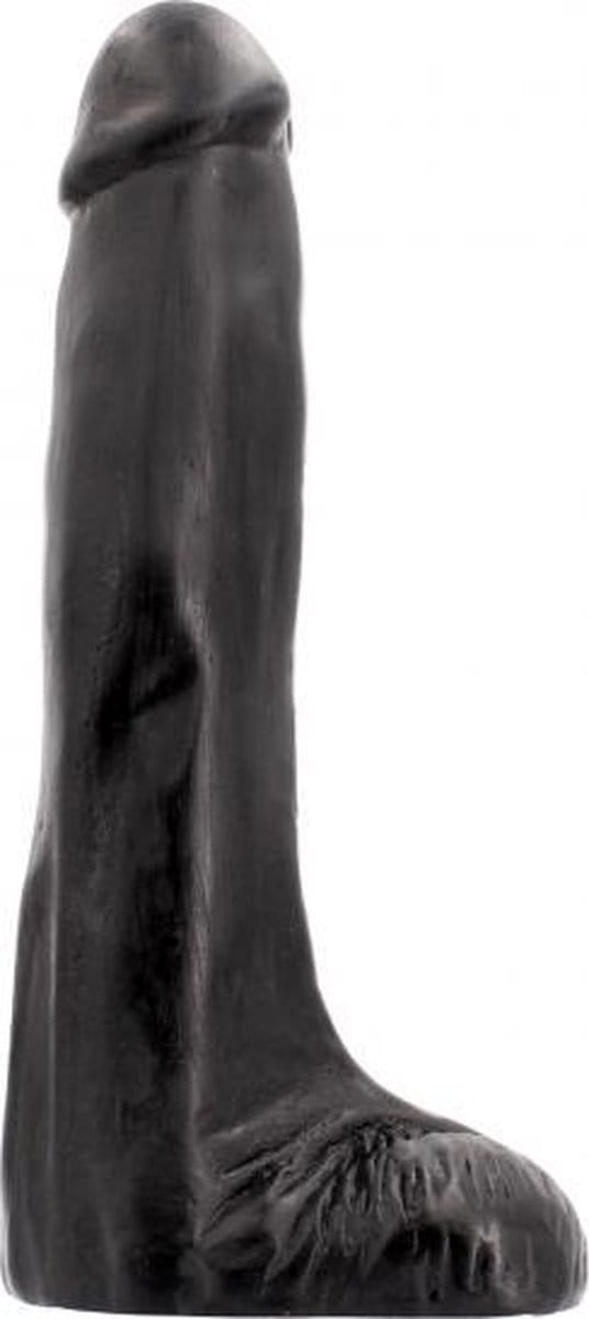 Gangbangster - Super Dhalsim - Dildo - 24 x 6 cm - PVC - Zwart