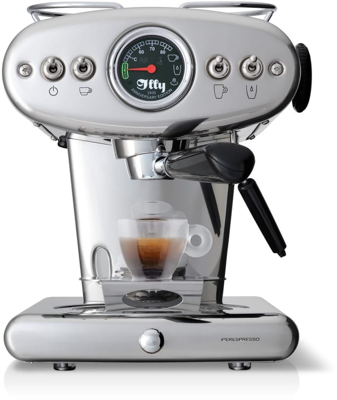 illy - X1 Anniversary Iperespresso - Eco Mode - Chroom