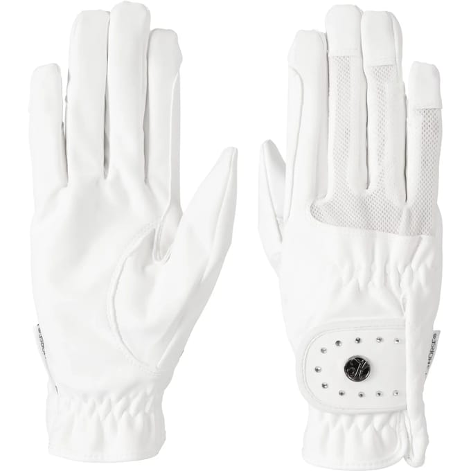 Rijhandschoenen Harry's Horse Domy Mesh Crystal