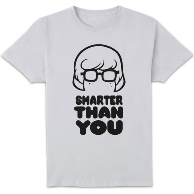 Scooby Doo Smarter Than You Men's T-Shirt - White - S