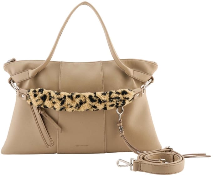 FREDsBRUDER schoudertas Wildly Touch Shoulderbag Warm Taupe