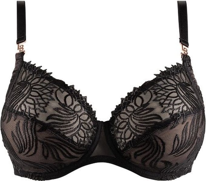 Louisa Bracq - Swan Beugel BH - maat 90D - Zwart