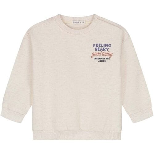 Prénatal peuter sweater Soft Brown Melange 86 heren