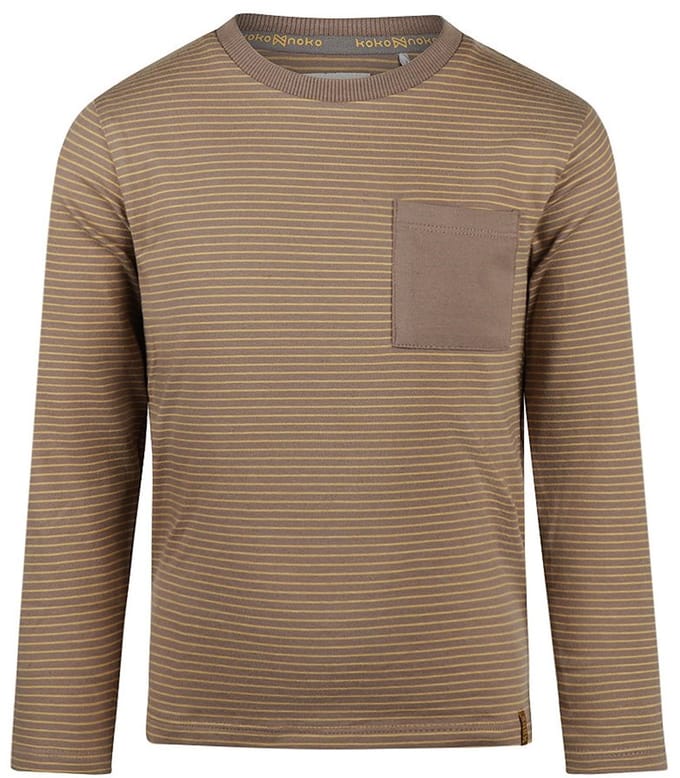 Koko Noko Jongens T-shirt - Taupe