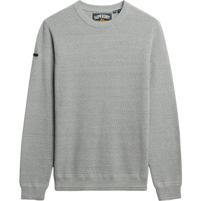 Superdry Lw Cotton Texture Jumper Sweater Heren - Maat XXL