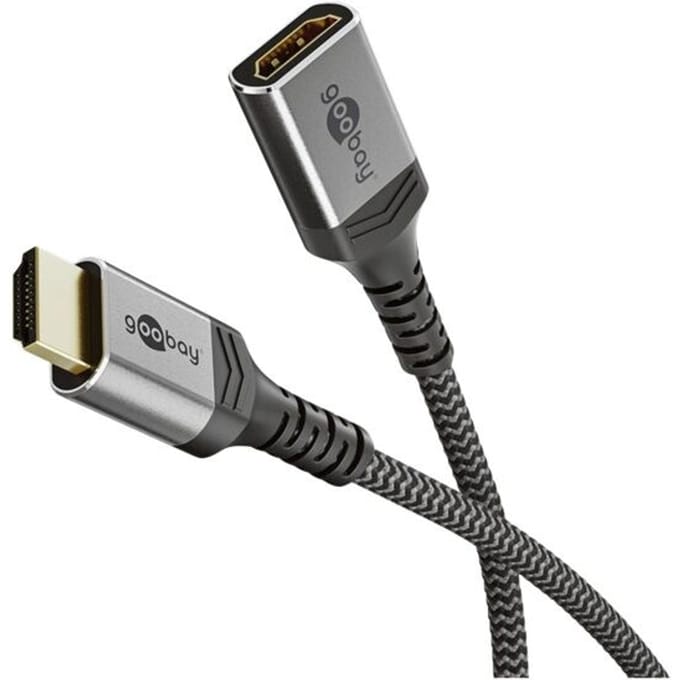 Goobay Ultra High Speed HDMI-verlengkabel, 8K/60 Hz, 48 Gbit/s