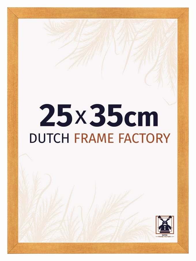 Fotolijst 25x35 cm - MDF - Oranje - Praag