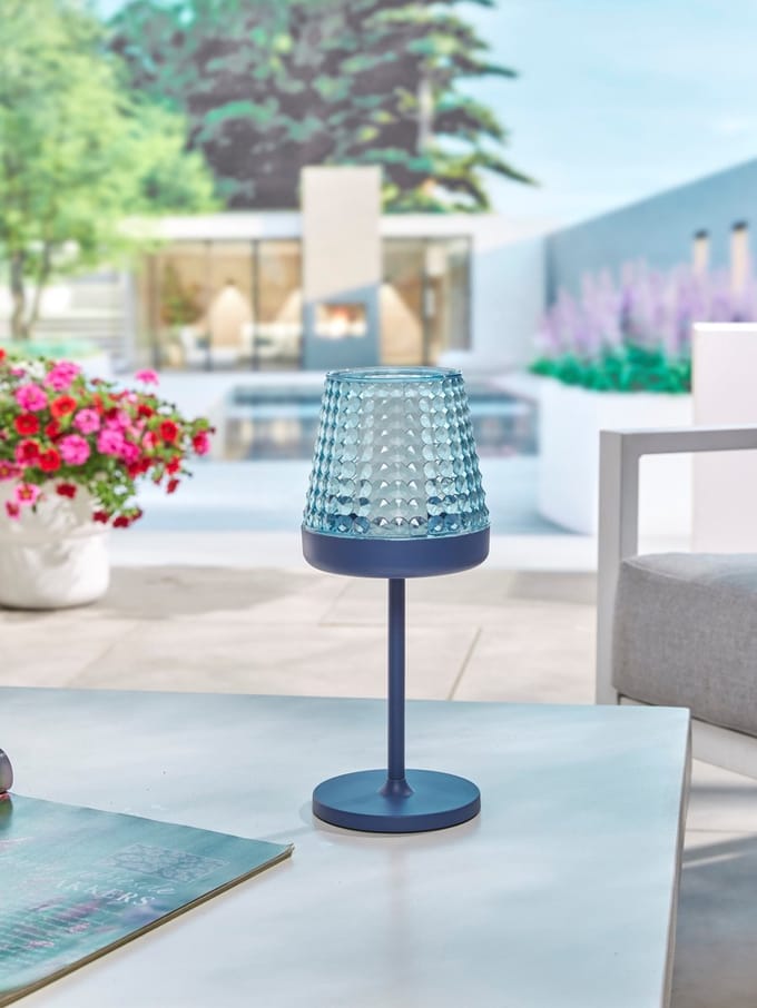 Luxform - solar Osani bright blue (3 pieces)