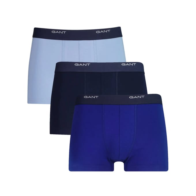 Gant 900003333 Boxers 3 Eenheden Blauw S Man