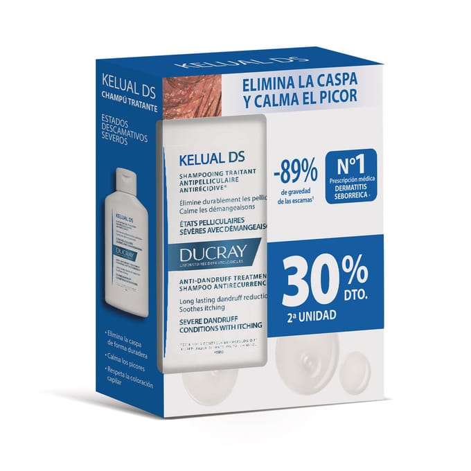 Kelual Ds Anti-roos Behandeling Shampoo Duo 2 X 100 ml