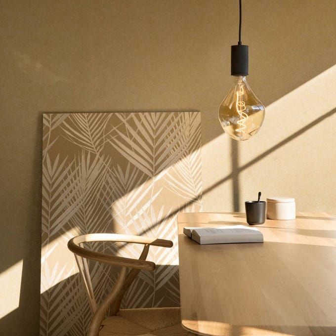 Calex Retro Pendellamp - Industrieel Hanglamp - E27 Fitting - Brons - Excl. lichtbron