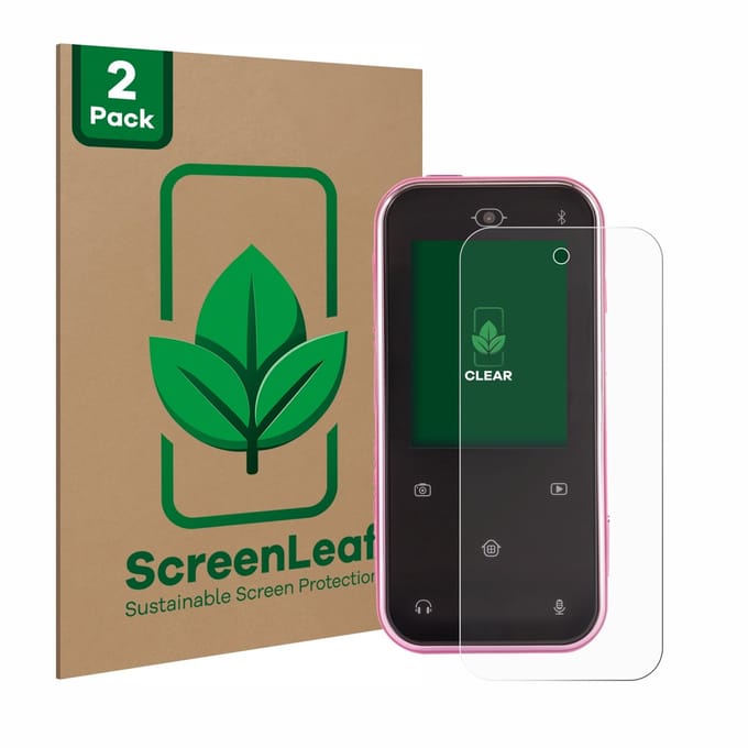 2 Stuks Screenprotector voor Vtech Kidizoom Snap Touch - Hoogwaardige Beschermfolie transparant