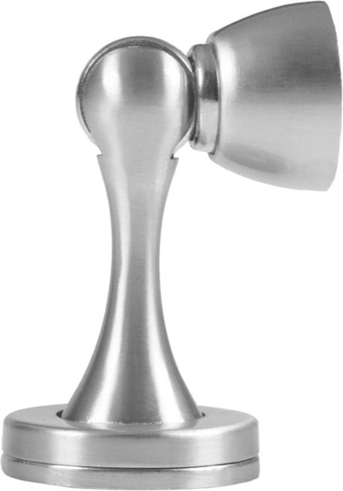 Deurstopper - nikkel 45x75mm