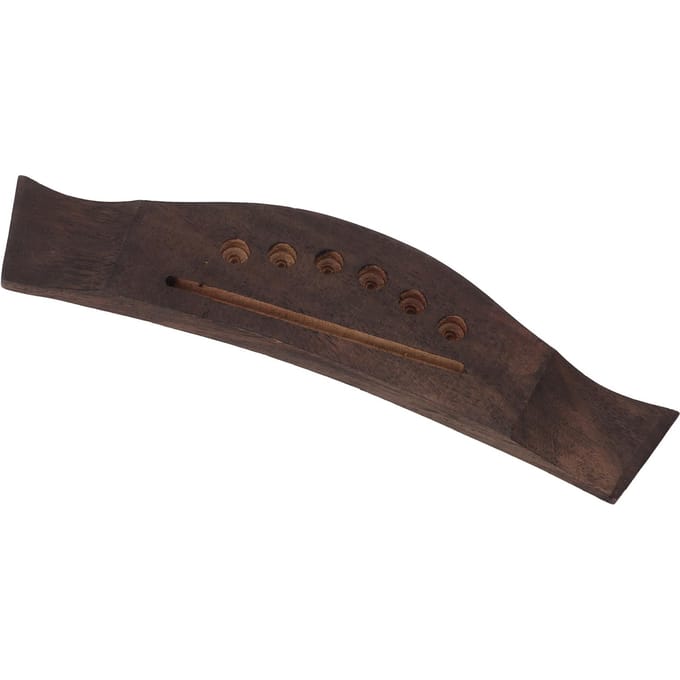 Akoestische Gitaarbrug Onderdelen Vervangende Accessoires Palissander Zadel Kam Pinnen Eindpin Set black