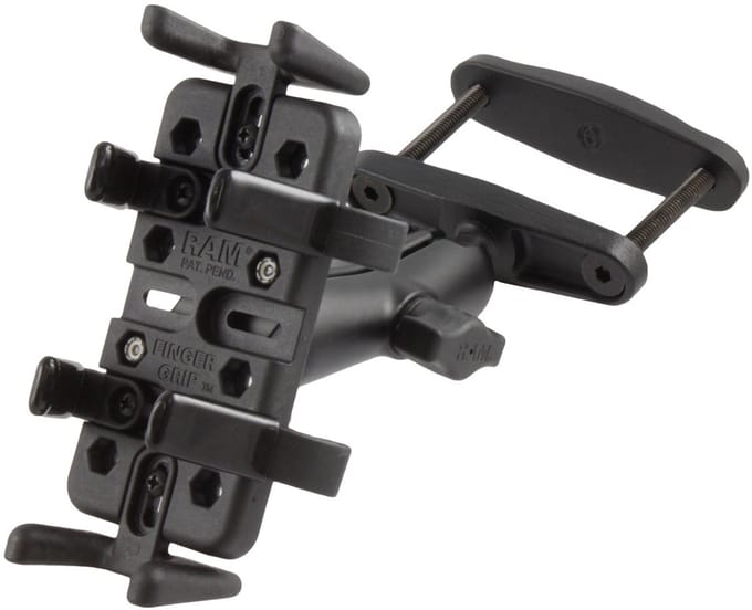 Vinger-Grip™ Universele Houder met 3" Vierkante Post Klem Mount