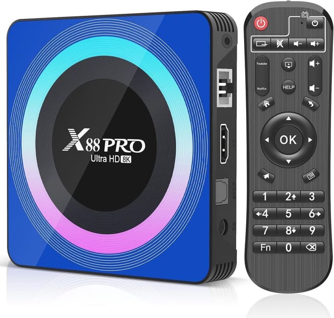 Android TV Box 4K HD - Media Player met Dual WiFi en 2GB/16GB
