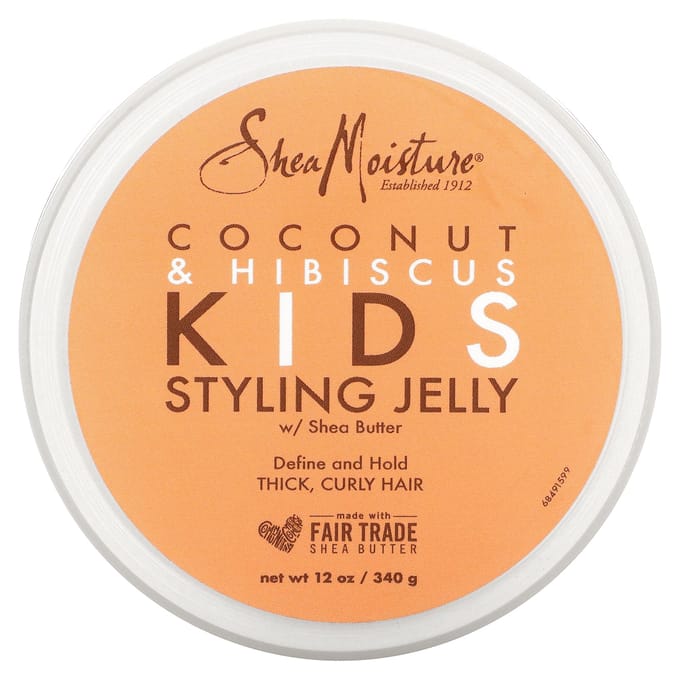 SheaMoisture, Kinder Styling Gel, Kokosnoot en Hibiscus, 12 oz (340 g) beige