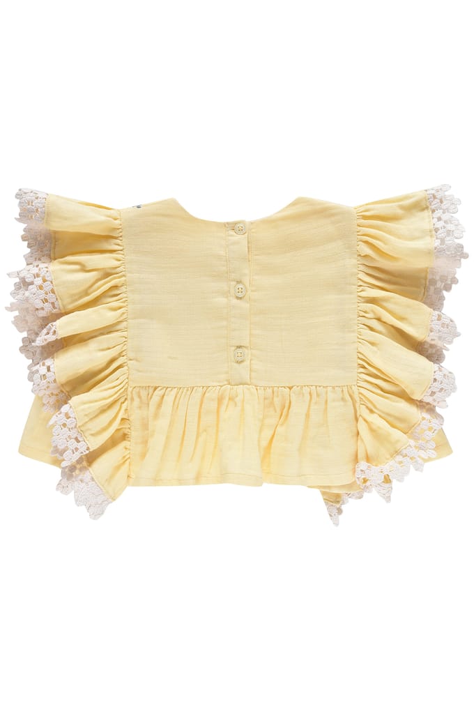 Louise Misha Top Ines Vanilla Größe: 6M | Hemden Outlet | kids | Weiß
