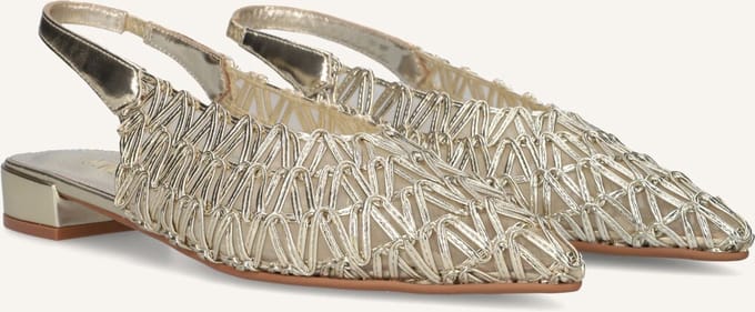 Notre-V D250533218 Hakken Dames - Goudkleurig - Maat 41