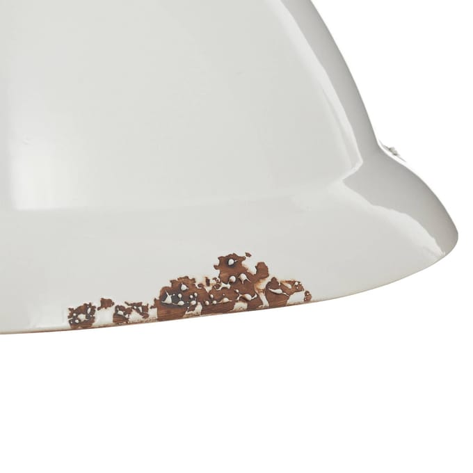 Ferroluce Hanglamp C1710 van keramiek, wit