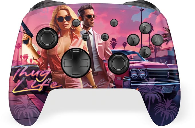 Freaks And Geeks 299350 - Born to Frag - Wireless Controller - Nintendo Switch