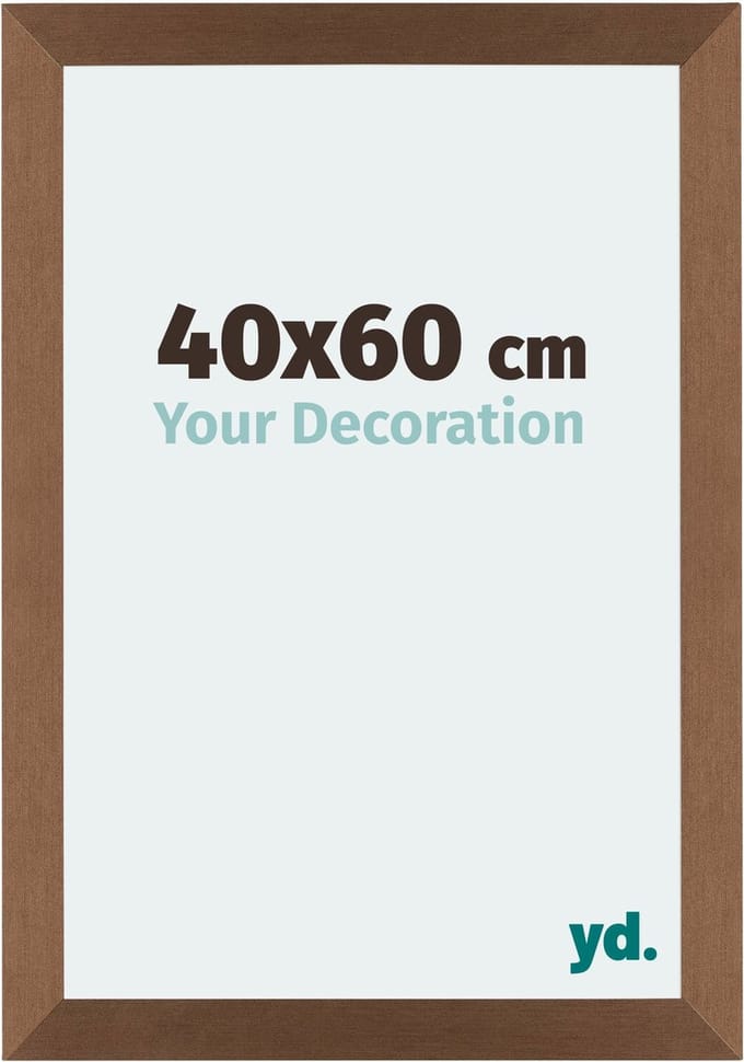 Your Decoration - Fotolijst 40x60 cm - MDF - Koper Decor - Mura