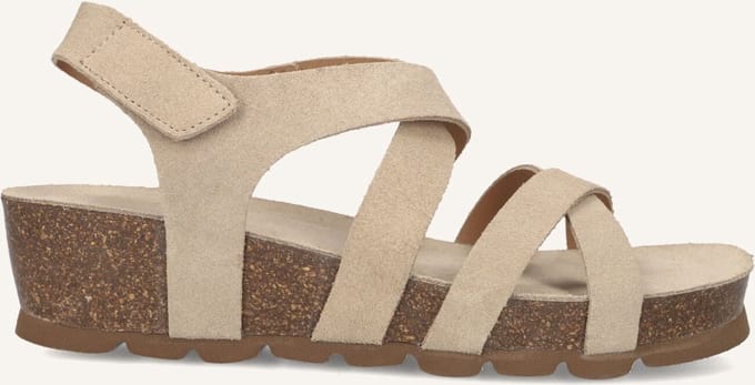 Notre-V Nv-1021 Sandalen - Dames - Beige - Maat 38