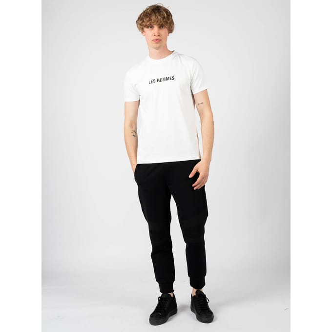 Les Hommes T-shirt Mannen Wit