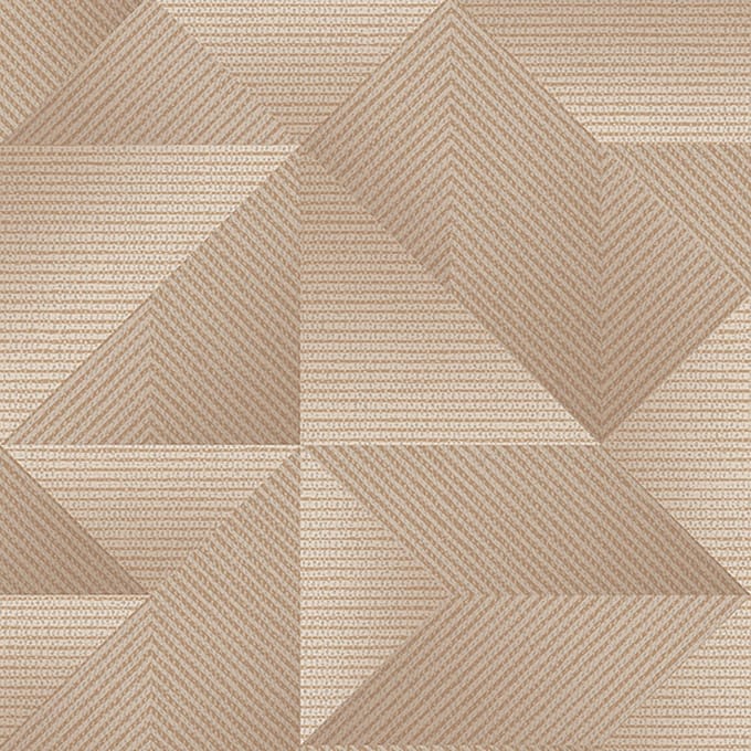 Dutch Wallcoverings - Exclusive Threads Geometric Biscuit - TP422974