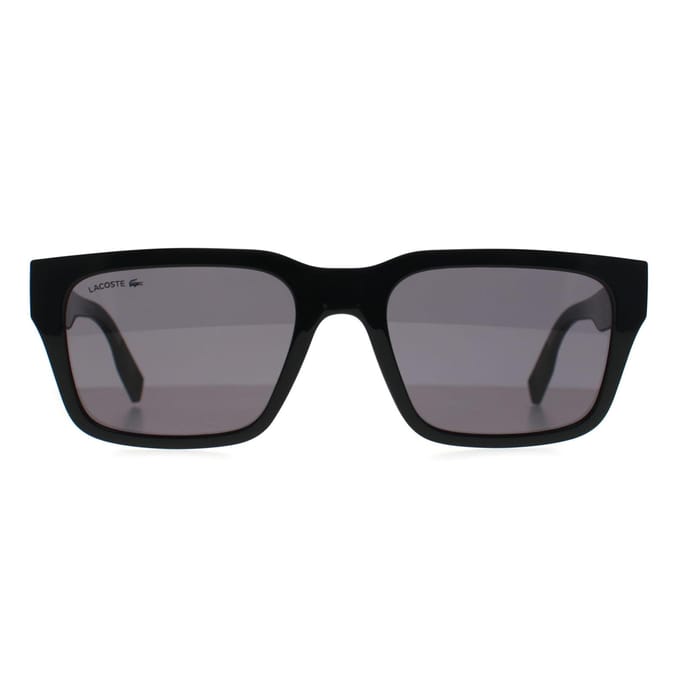Lacoste L6004s 001 Heren Zonnebril Black/55-19-145 gray