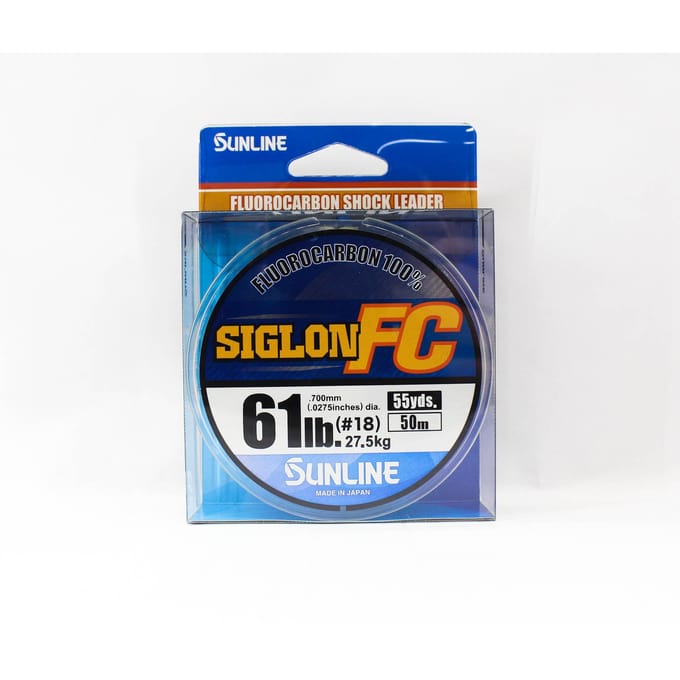 Sunline Fluorocarbon Leider Siglon FC 100% 50m 61lb Diameter 0,7 mm (2040) schoon