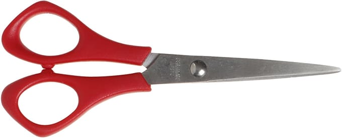 Schoolscharen, L: 14 cm, puntig, linkshandig, 1 stuk
