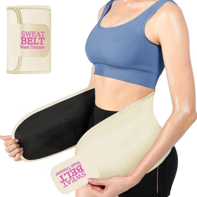 Taille Trainer Neopreen Zweetband voor Slimmer Abdomen tijdens Workout