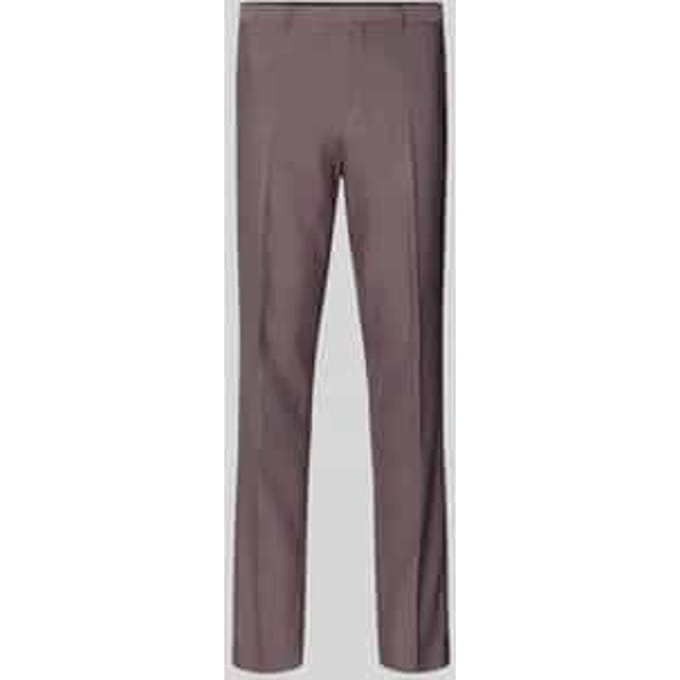Slim fit pantalon van scheerwolmix model 'HESTEN253X'