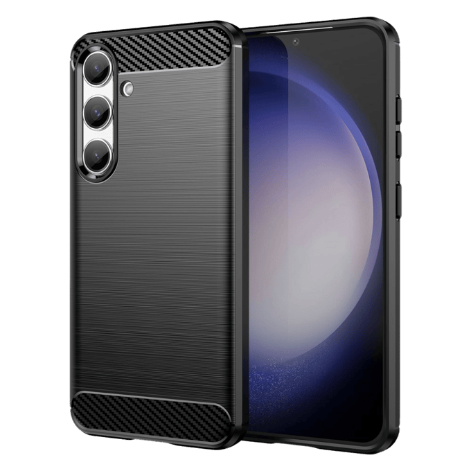 Mocaa Samsung Galaxy S24 Schokbestendig Hoesje Zwart