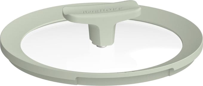 LEO Glazen deksel Balance Sage - Ø 20cm - Groen -