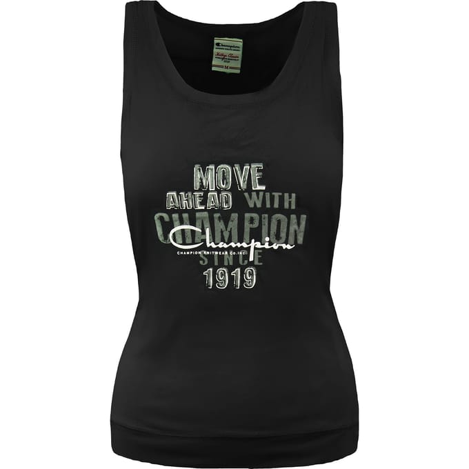 Champion Heritage Fit Dames Zwart Vest