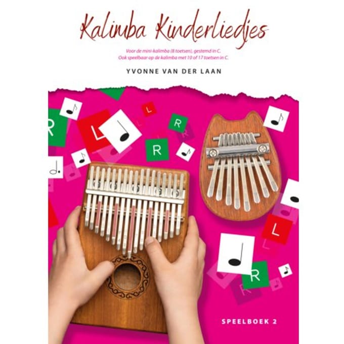 Kinderliedjes - Speelboek 2 - Kalimba - Yvonne van der Laan