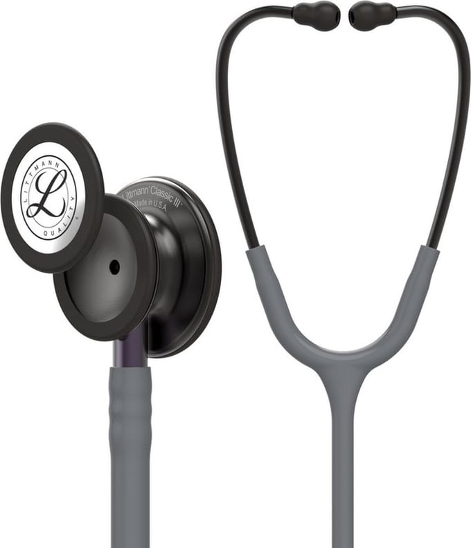 Littmann Classic III Stethoscoop 5873 Grijs Smoke Edition - Paars